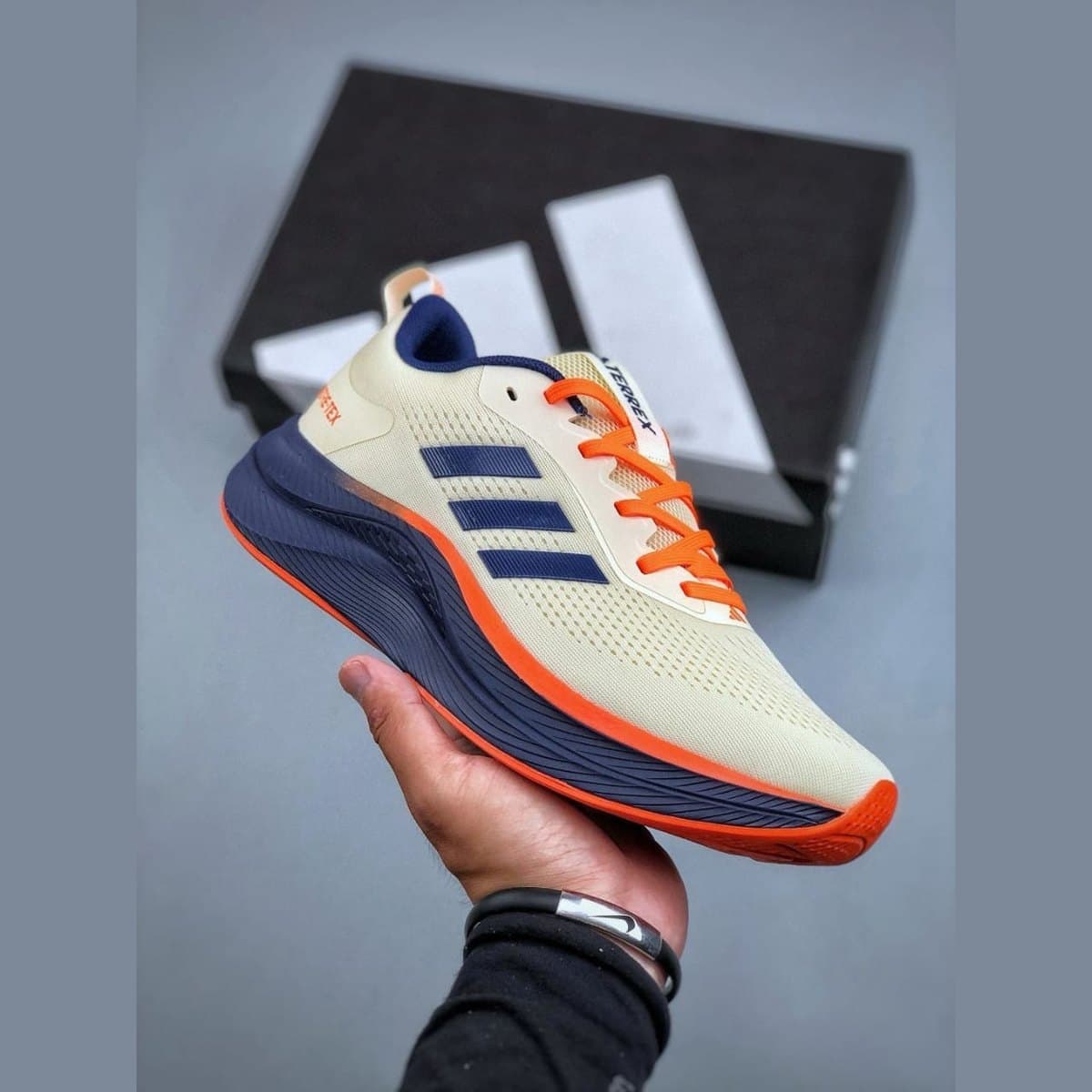 Terrex AX4 GORE-TEX in Sand / Navy